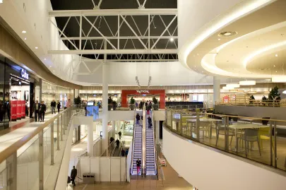Wnętrze centrum