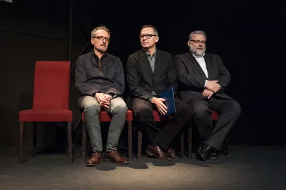 Reprezentanci kapituły: Grzegorz Niziołek, Jacek Kopciński i Jacek Sieradzki 
