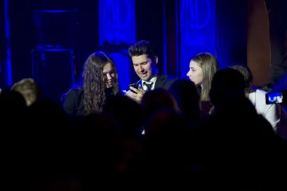 Matt Dusk z publicznością