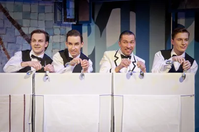 Jakub Badurka, Bartosz Stawiński, Tomasz Gregor i Michał Pasternak