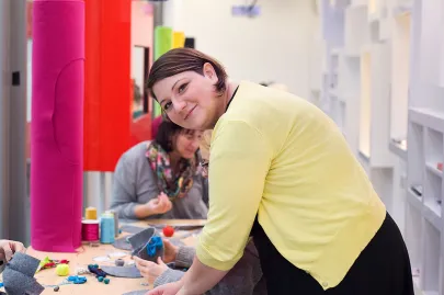Marcelina Rozmus (Mana Mana) - inicjatorka i organizatorka warsztatów i targów