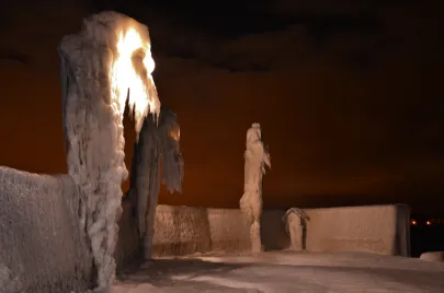 Lodowe Potwory Na Sopockim Molo  (rok temu...)