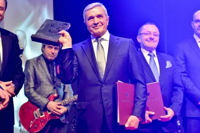 Józef Popławski, prezes zarządu Mostostal Pomorze i zwycięzca kategorii Średnie Przedsiębiostwo