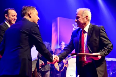 Ryszard Zdeb, Dyrektor Generalny Malteurop Polska odebrał nagrodę dla najlepszego małego przedsiębiorstwa