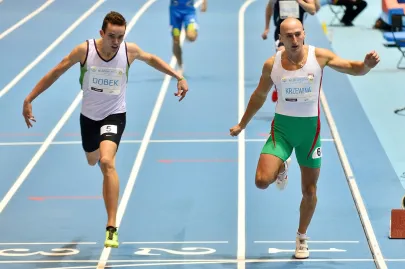 Patryk Dobek i Jakub Krzewina