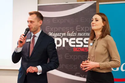 Kamil Lipski oraz Monika Dzięgielewska z Mera  Hotel&Spa