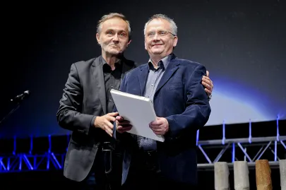 Wojciech Szczurek i Janusz Janowski