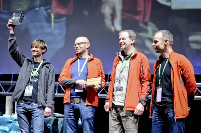 Dominik Szmajda, Andrzej Kozłowski, Maciej Mizgajski i Michał Rogacki - Nagroda Dziennikarzy