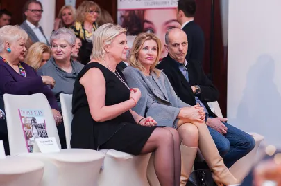 Barbara Zaborowska (właścicielka Olimpia Group) oraz Francis Lapp (prezes Sunreef Yachts) z małżonką