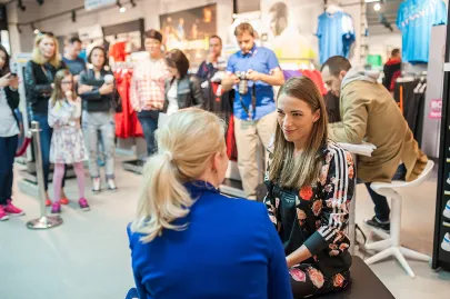 Ewa Chodakowska podczas wywiadu dla portalu Trojmiasto.pl