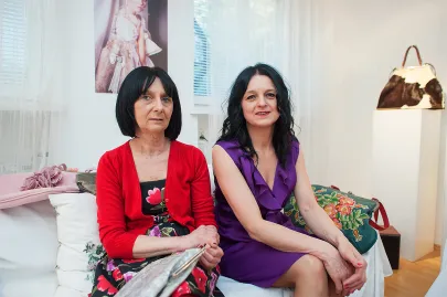 Joanna Lewczyńska i Grażyna Radtke - właścicielki saloniku MiaMia w Sopocie