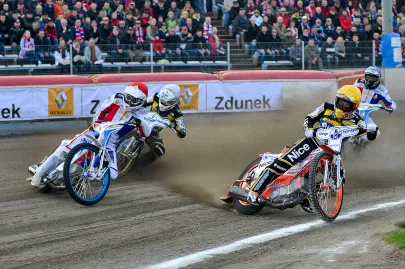 Artur Mroczka, Wiktor Kułakowm Emil Sajfutdinow i Marcel Szymko 