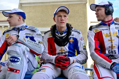 Dominik Kossakowski, Krystian Pieszczek i Marcel Szymko