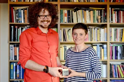 Właściciele Mydłofaktury - Maciej i Magdalena Huzarscy