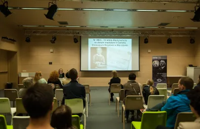 Wykład "Prawda o Marii Skłodowskiej-Curie"