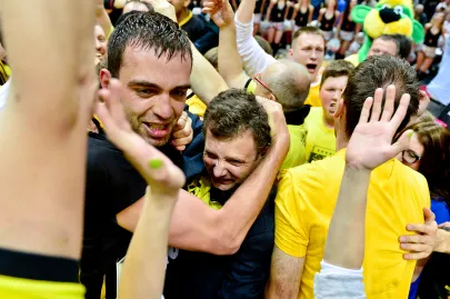 Marcin Stefański i Jacek Karnowski
