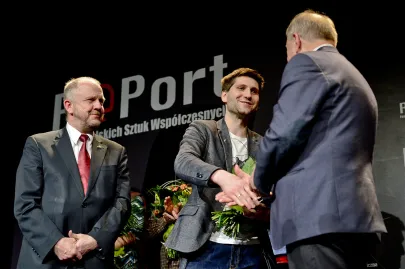 Marek Stępa, Mateusz Pakuła i Jerzy Stuhr