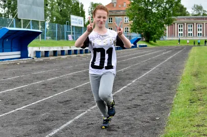 Bieg dziewcząt
