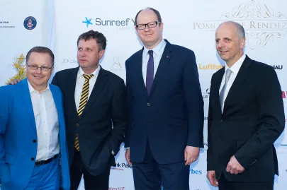 Jacek Karnowski, Paweł Adamowicz, Francis Lapp