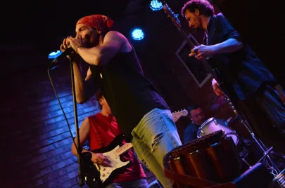 JAM SESSION w BLUES CLUBie po koncertachJack Cannon Blues Band , Jo & Lazy Fellow i Inni Muzycy Gdynia Blues Festival
