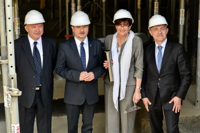 Wiesław Byczkowski, Piotr Duda, Irena Muszkiewicz-Herok i Wojciech Szczurek