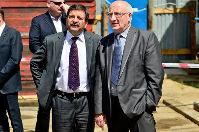 Janusz Śniadek i Jerzy Miotke