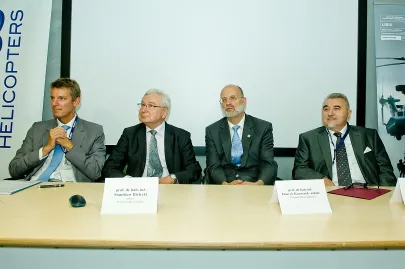 Jean-Brice Dumont, Stanisław Bielecki, Henryk Krawczyk i Zbigniew Łukasik