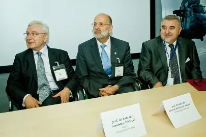 Stanisław Bielecki, Henryk Krawczyk i Zbigniew Łukasik