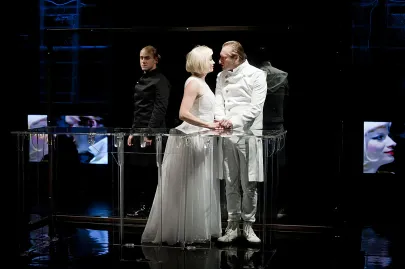 Maciej Półtorak,  Teresa Dzielska i Adam Hutyra 