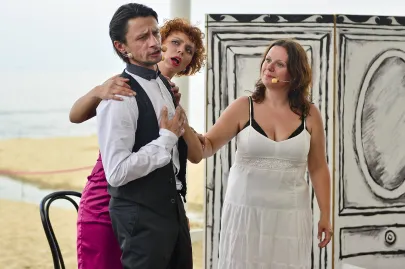 Dariusz Majchrzak, Agnieszka Skawińska i Magdalena Tomaszewska