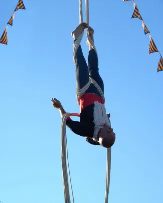 głową w dół