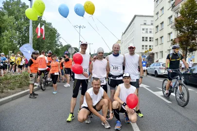 Maratończycy na starcie