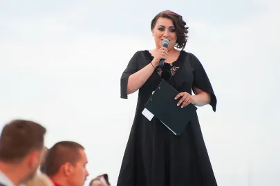 Elżbieta Wycech - prowadząca pokazy