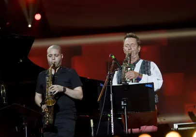 Zbigniew Namysłowski i Alex Han