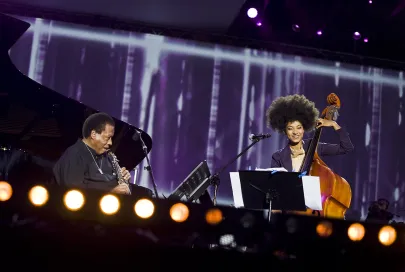 Esperanza Spalding i Wayne Shorter