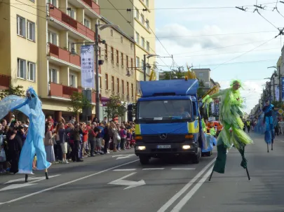 Parada załóg ulicami Gdyni