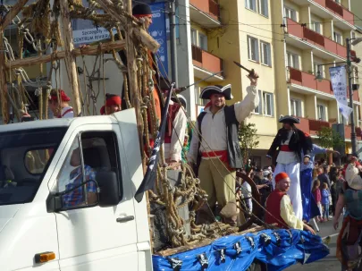 Parada załóg ulicami Gdyni