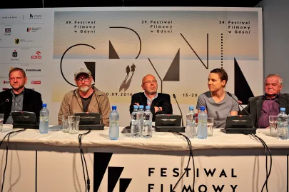 Konferencja prasowa filmu Pod Mocnym Aniołem