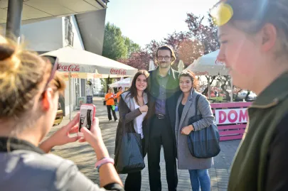 Tomasz Kot z fanami