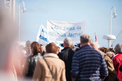 Powitanie załogi jachtu Lady Dana 44