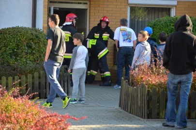 FIKAKOWO  04,10,2014  pożar