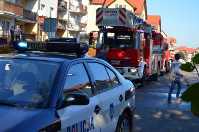 FIKAKOWO  04,10,2014  pożar