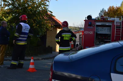 FIKAKOWO  04,10,2014  pożar