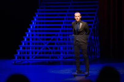 Wojciech Tandeck organizator Baltic Games, laureat w kategorii Młody Duch Trójmiasta