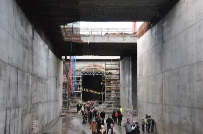 Dzień otwarty tunelu pod Martwa Wisłą 19.10.2014r.