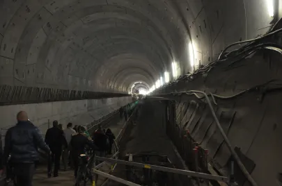 Dzień otwarty tunelu pod Martwa Wisłą 19.10.2014r.