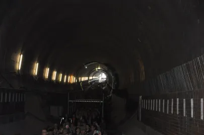 Dzień otwarty tunelu pod Martwa Wisłą 19.10.2014r.