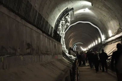 Dzień otwarty tunelu pod Martwa Wisłą 19.10.2014r.