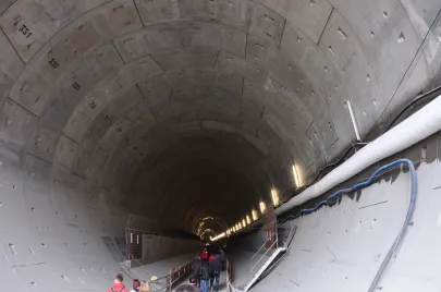 Dzień otwarty tunelu pod Martwa Wisłą 19.10.2014r.