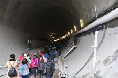 Dzień otwarty tunelu pod Martwa Wisłą 19.10.2014r.